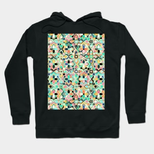 Gilded Boho Jeweled Tiles Hoodie